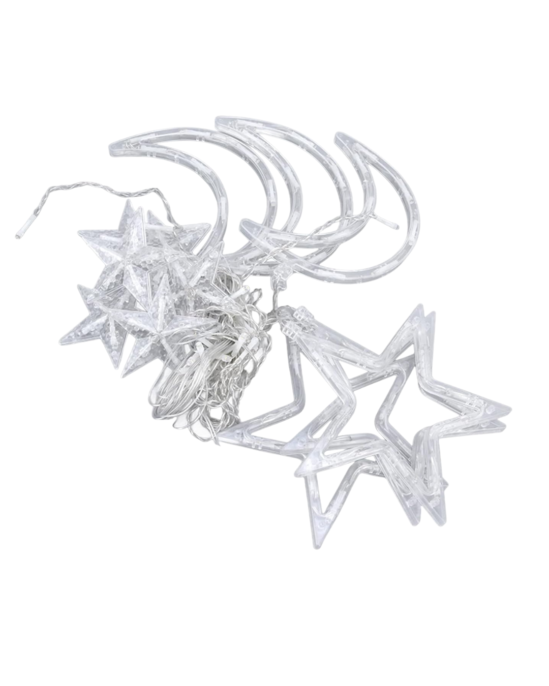 Ramazan Dekorasyon İçin Büyük Ay Yıldız Led Işık - Lisinya