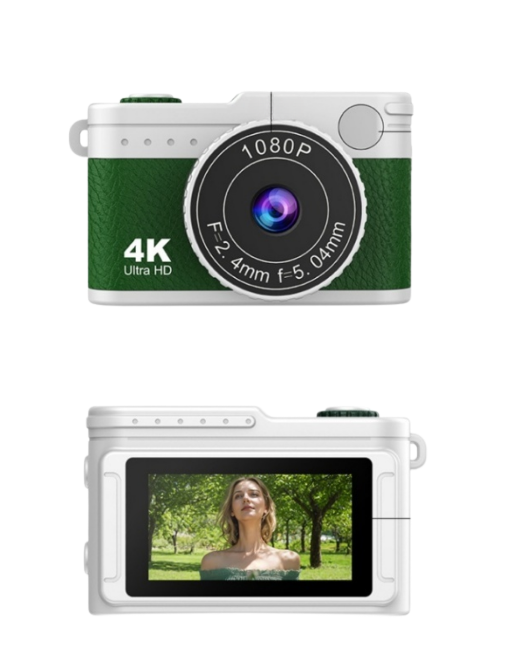 Ultra Mini Dijital Fotoğraf Makinesi 4K 1080P HD Video Çekim Cep Kamerası - Lisinya