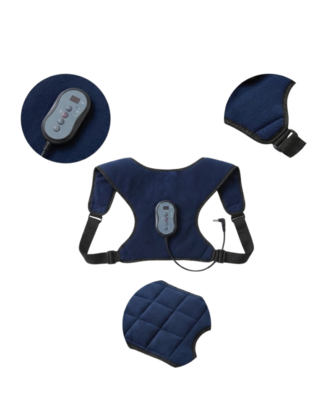 Isıtmalı ve Titreşimli Ortopedik Sırt Destek Kemeri - Lisinya