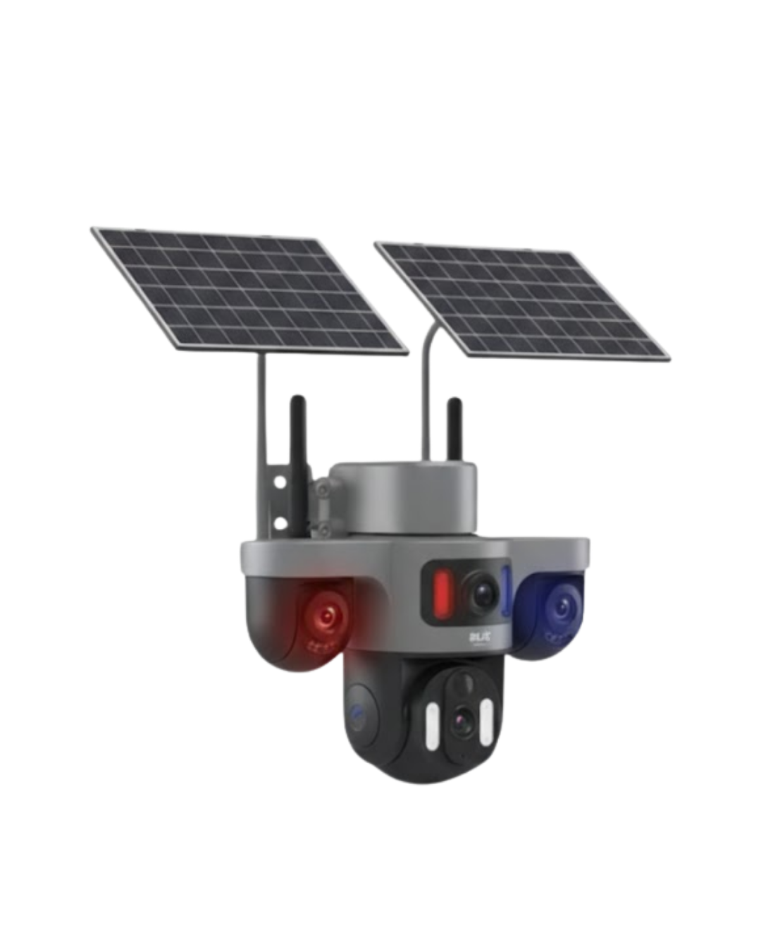 Solar Enerjili 4G IP Kamera Kablosuz Dış Mekan Güvenlik ve Uzaktan İzleme - Lisinya