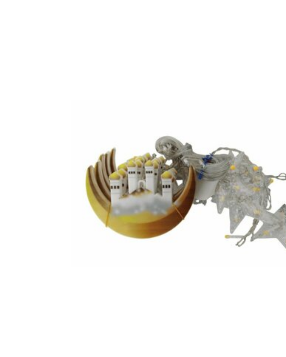 3 Metre Ramazan LED Saçak Işık Ev İçi Dekoratif Aydınlatma - Lisinya