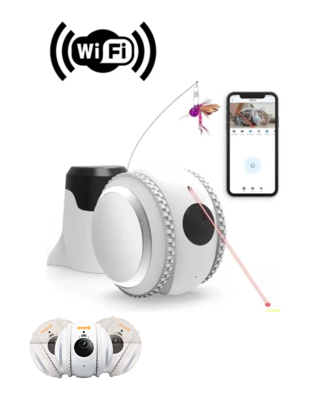 Yapay Zekalı Güvenlik Kamerası Çift Yönlü Ses ve Gece Görüş Özelliği - Lisinya