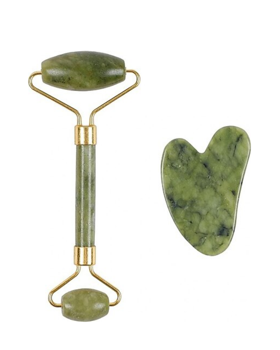 Yüz Masaj Aleti Roller ve Gua Sha 2li Set - Lisinya