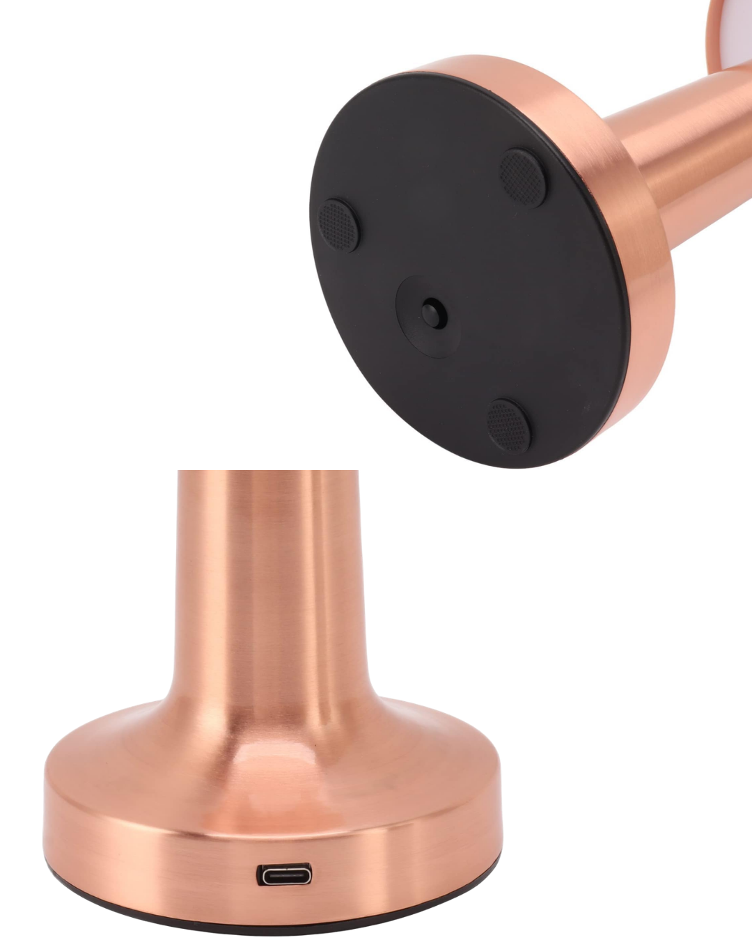 Şarjlı Mantar Masa Lambası 3 Seviyeli Dokunmatik LED USB Şarj Özellikli - Lisinya