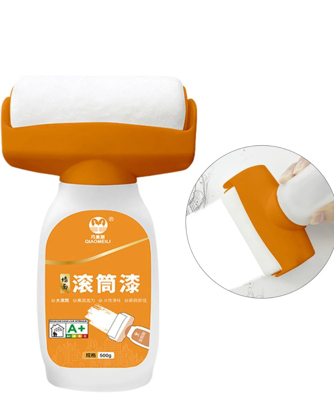 2si 1 Arada Duvar Tamir Boya Rulosu Küçük Delik Çatlak Kapatıcı - Lisinya