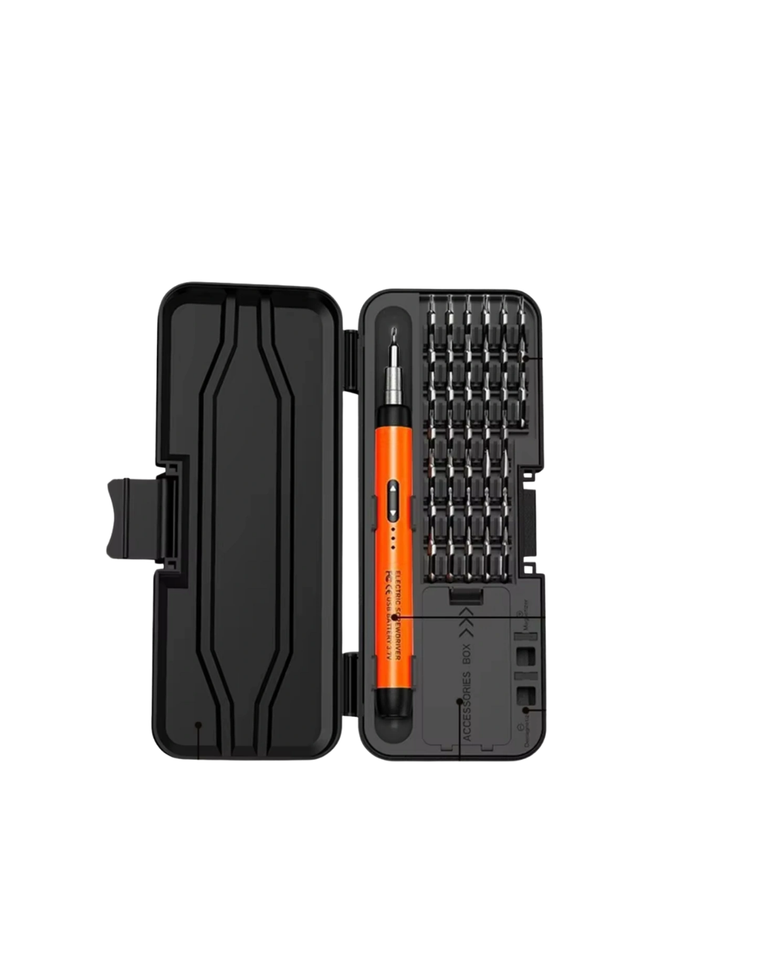 Type C Şarjlı Mini Elektrikli Tornavida 38 Uçlu Manyetik Tamir Kiti - Lisinya