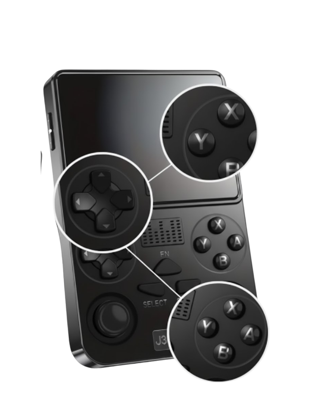 Klasik Oyunlar İçin Taşınabilir Retro Konsol HD Görüntü - Lisinya