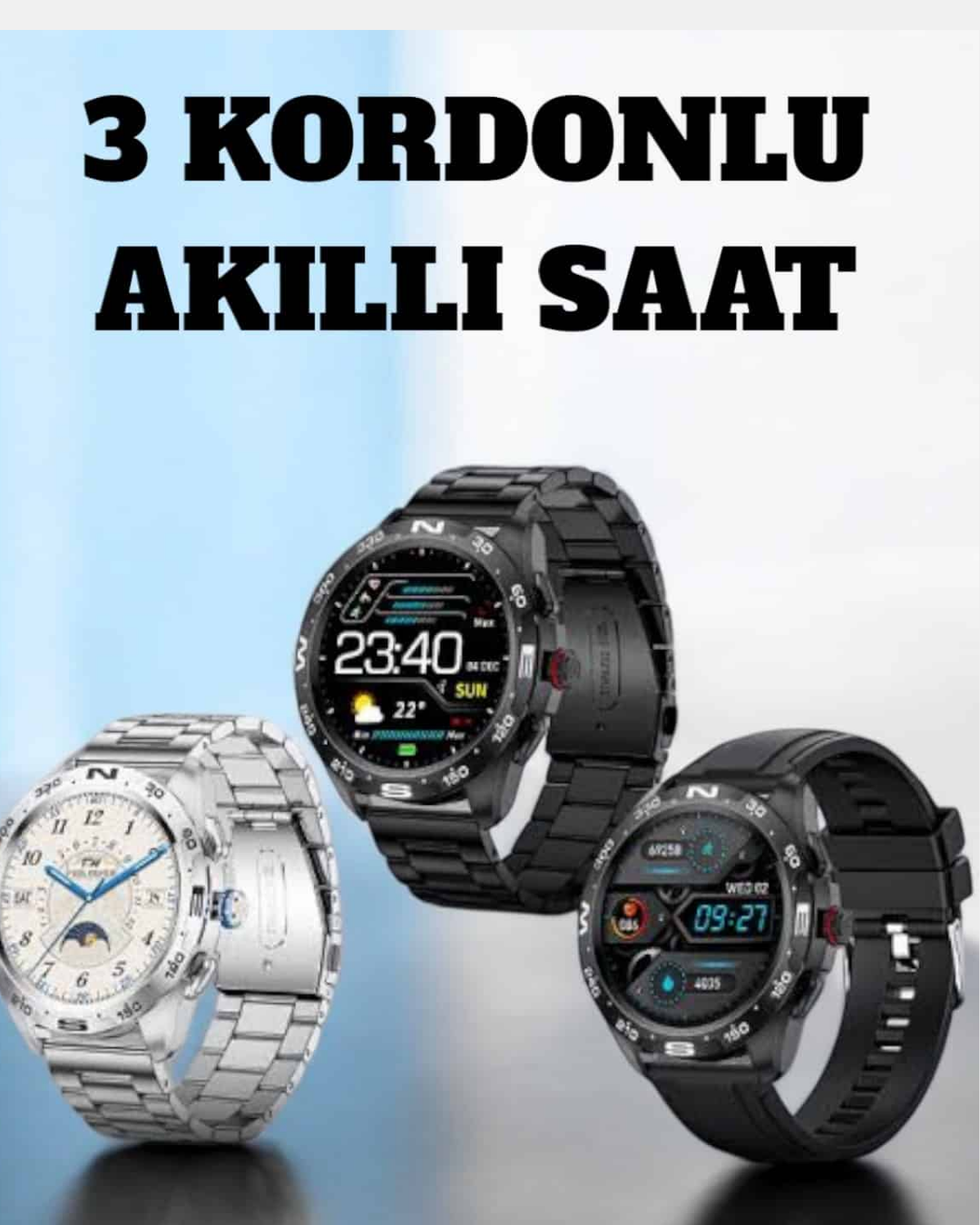 Akıllı Saat Arama Cevaplayan Titreşim Özelliğiyle Bildirim Görebilen - Lisinya