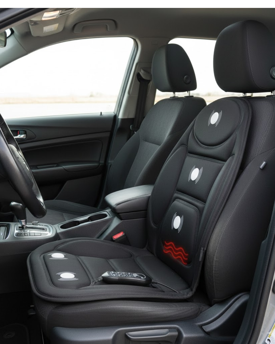 Sırt ve Bel İçin Isıtmalı Masaj Minderi Çok Bölgeli Tasarım - Lisinya