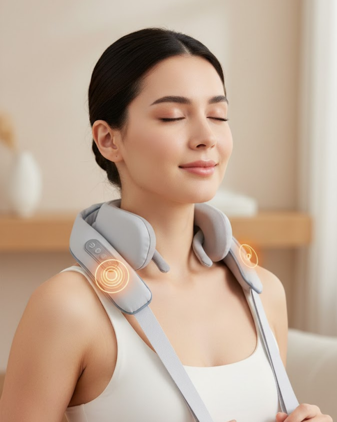 Boyun Masaj Aleti Biyonik Yoğurma Teknolojili 1800mAh Şarjlı - Lisinya