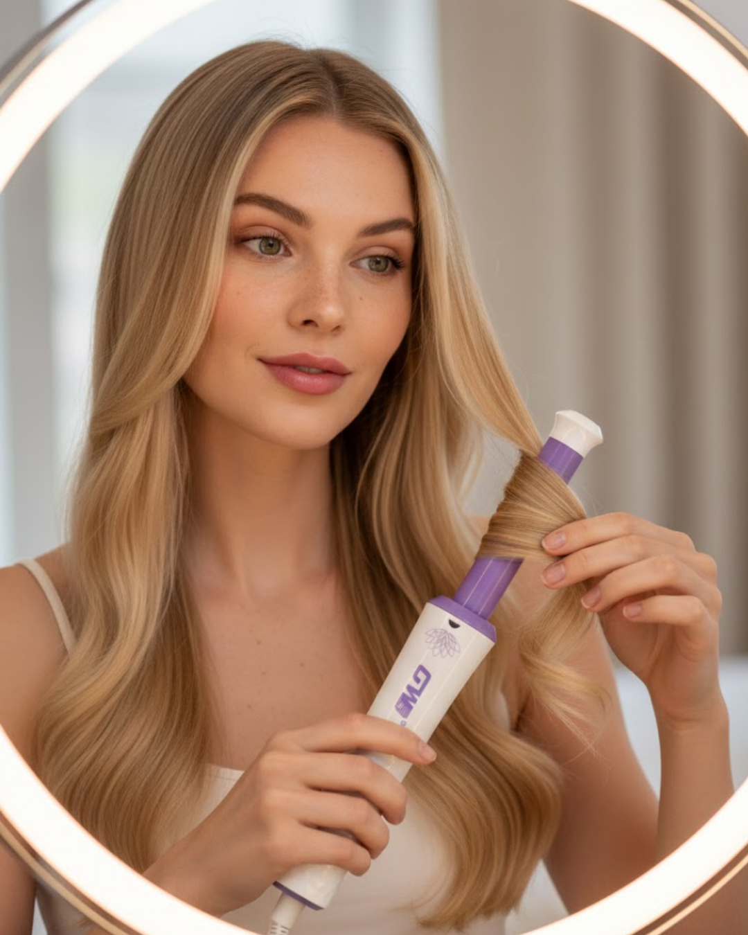 GW Saç Kıvırma Makinesi – 360° Döner Başlık, Negatif İyon Teknolojisiyle - Lisinya GW Saç Kıvırma Makinesi – 360° Döner Başlık, Negatif İyon Teknolojisiyle - Lisinya