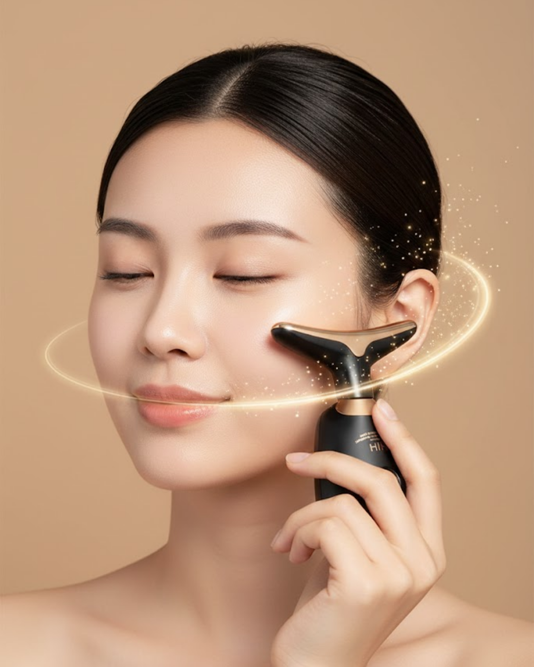 Yüz Masaj Aleti Boyun ve Yüz EMS Güzellik Cihazı Cilt Sıkılaştırma Cilt Gençleştirme Cihazı - Lisinya