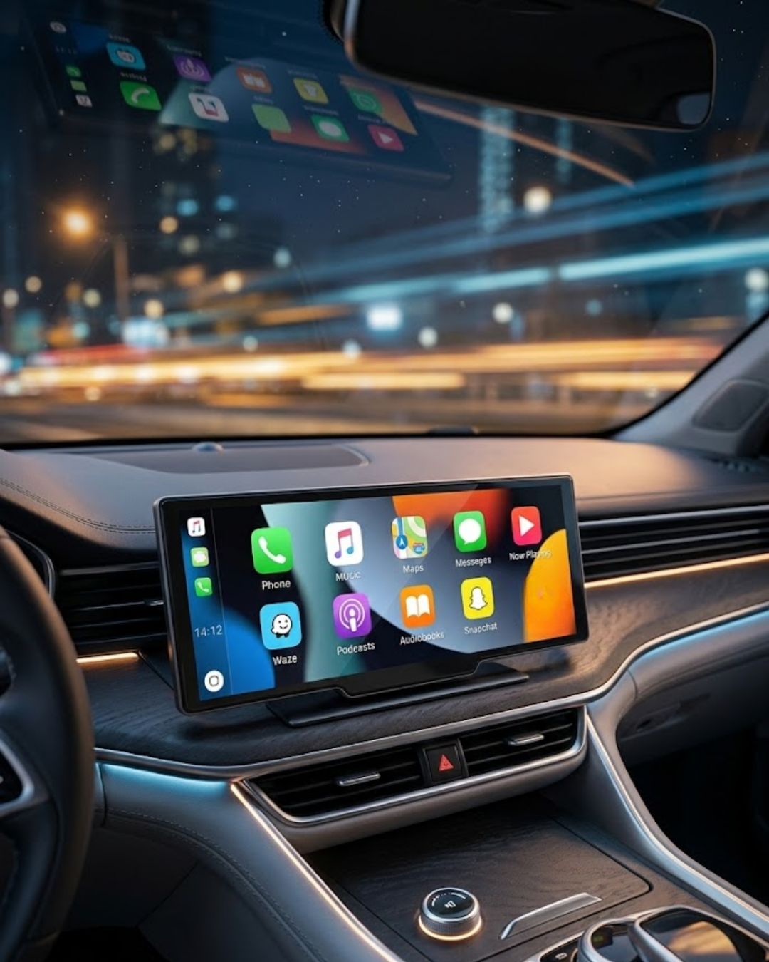 Fiat Egea, Linea, Doblo, Peugeot , Citroen C3, C4, Opel Astra, Corsa, Insignia Uyumlu 10.26” IPS Dokunmatik CarPlay Multimedya – 4K Ekran - Lisinya