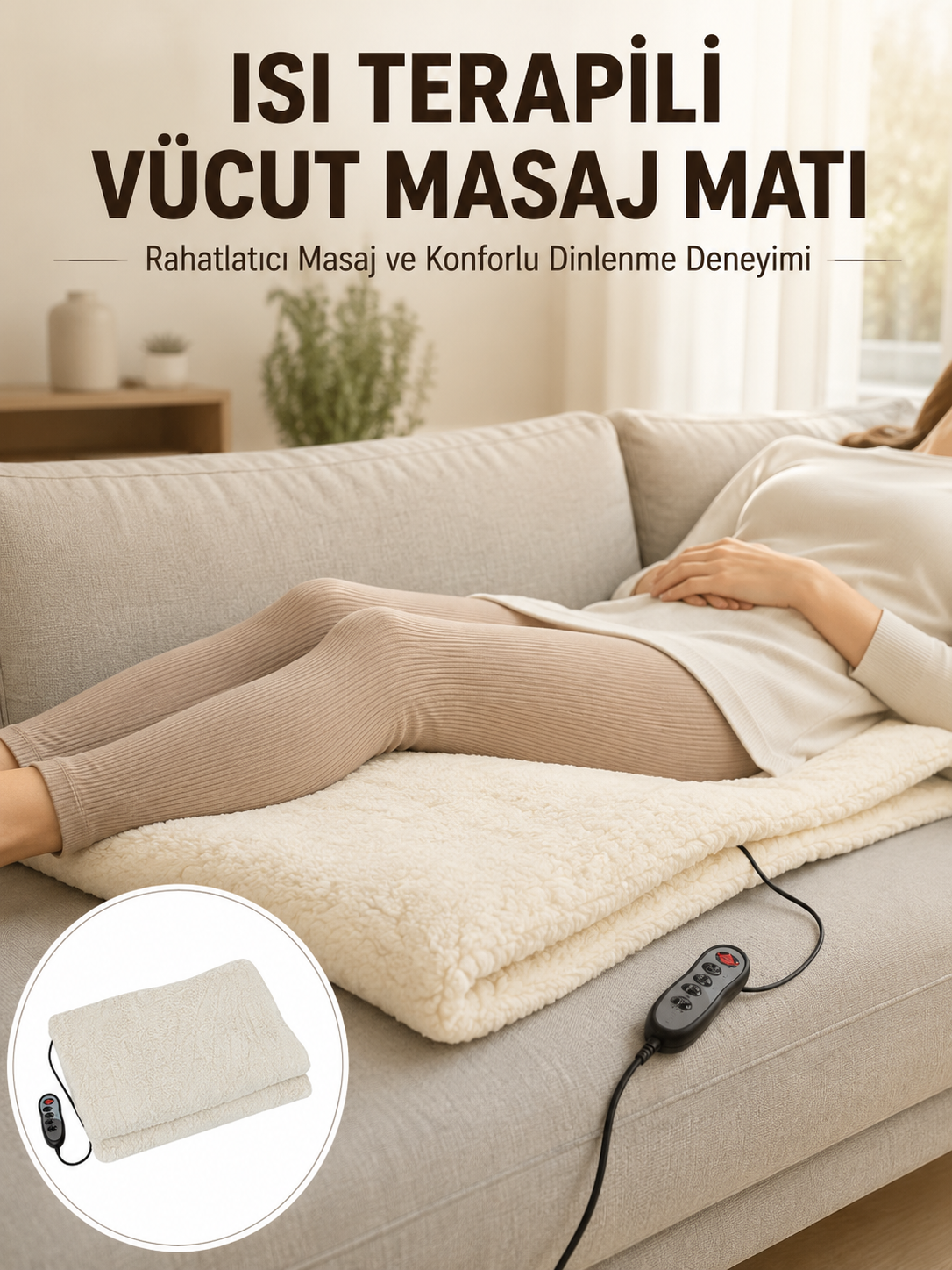Vücut Masaj Matı Isı Terapili ve Çok Bölgeli Masaj Yeni Nesil - Lisinya Vücut Masaj Matı Isı Terapili ve Çok Bölgeli Masaj Yeni Nesil - Lisinya