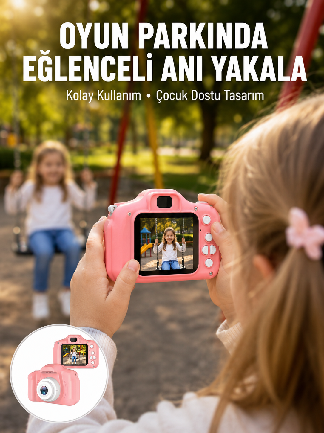 HD Mini Dijital Kamera Video ve Fotoğraf Çekim Özellikli Şarjlı Taşınabilir Kayıt Cihazı - Lisinya