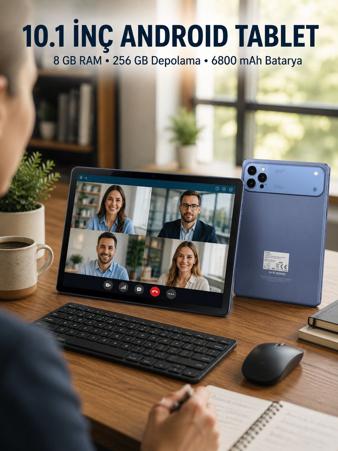 10.1 İnç Android Tablet 8 GB RAM 256 GB Depolama - Lisinya 10.1 İnç Android Tablet 8 GB RAM 256 GB Depolama - Lisinya