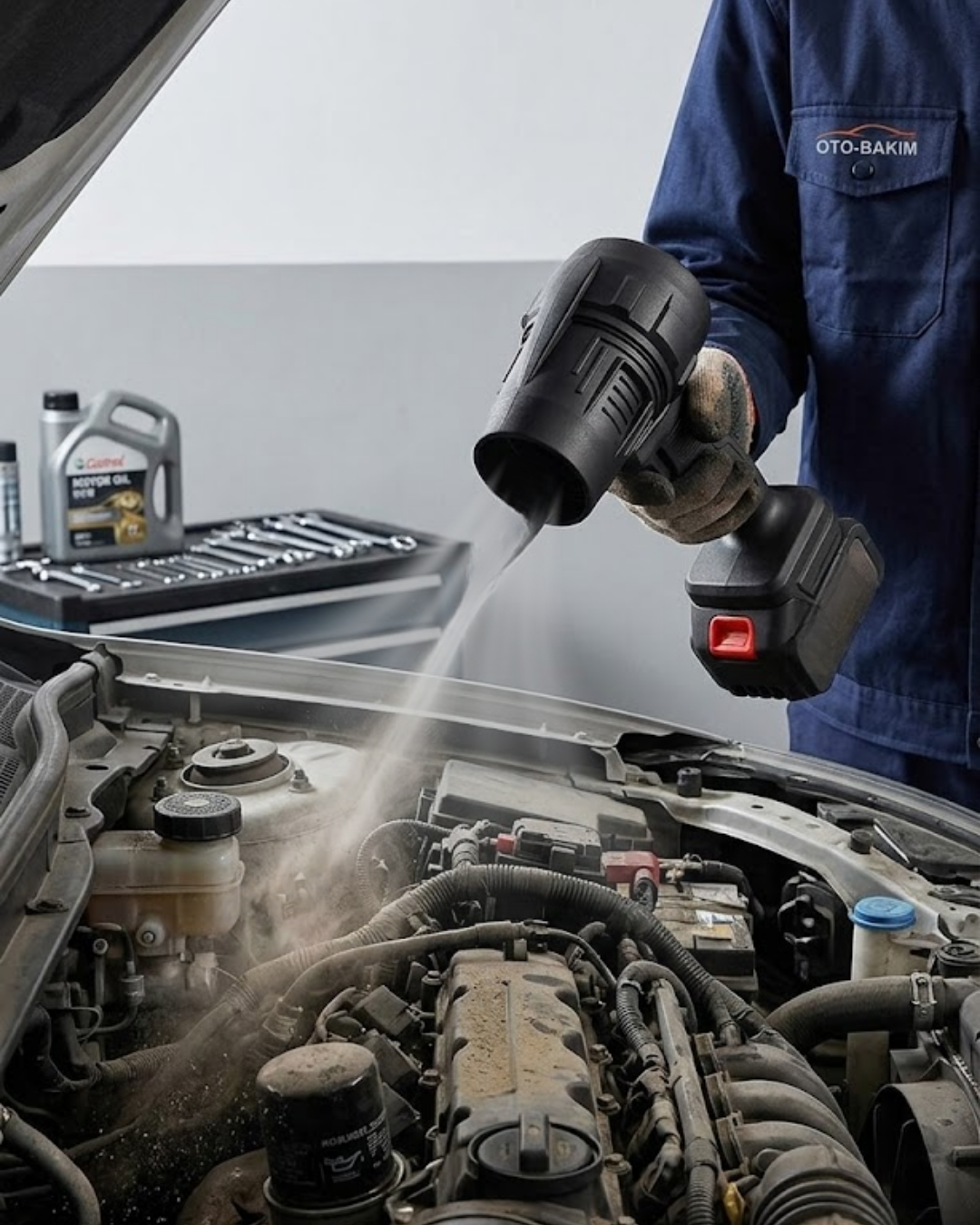 Şarjlı Hava Üfleme Makinesi Kablosuz Güçlü Temizlik Üfleyici - Lisinya