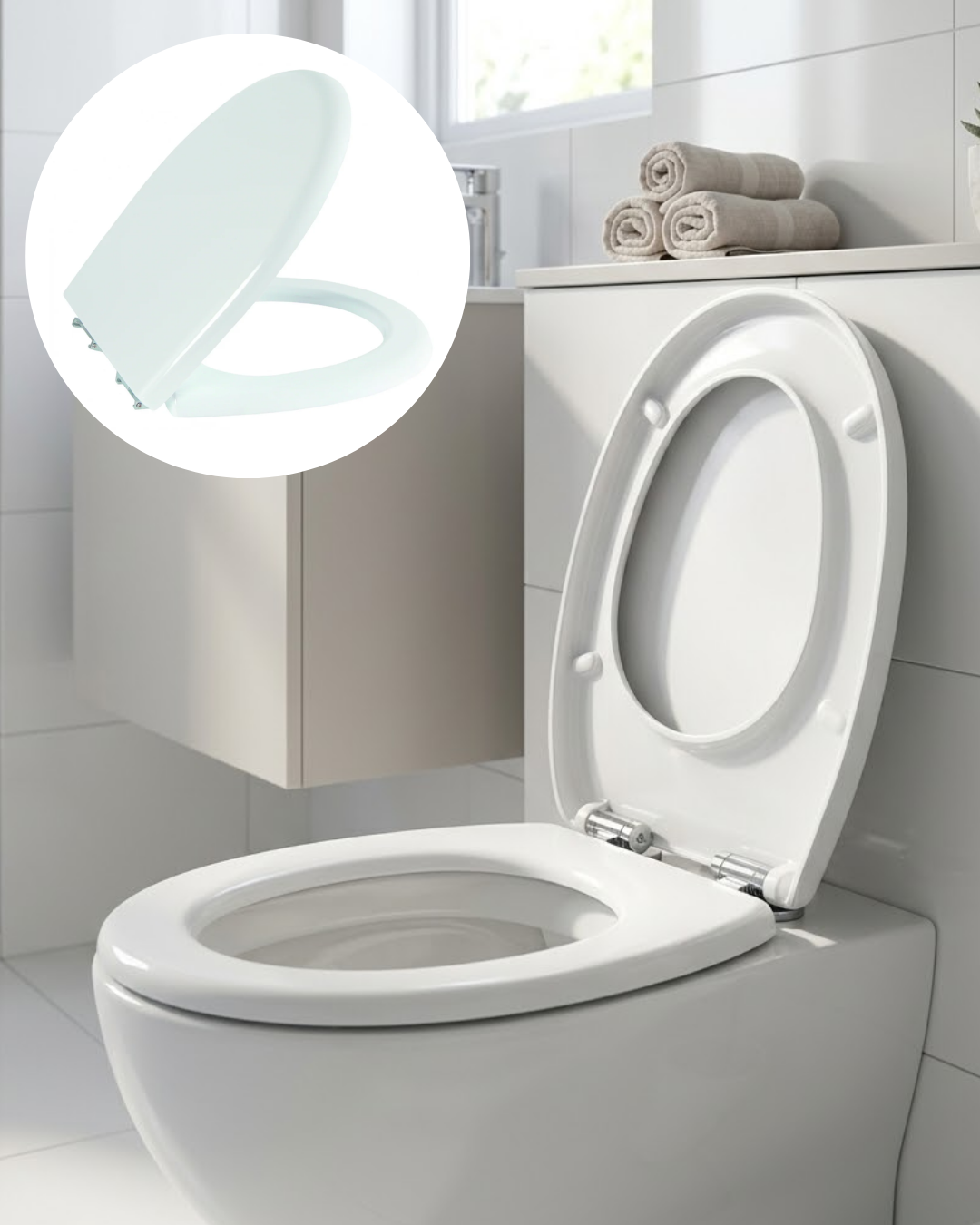 Universal Klozet Kapağı Kolay Montaj Kaydırmaz Alt Ped Dayanıklı Banyo Aksesuarı - Lisinya Universal Klozet Kapağı Kolay Montaj Kaydırmaz Alt Ped Dayanıklı Banyo Aksesuarı - Lisinya