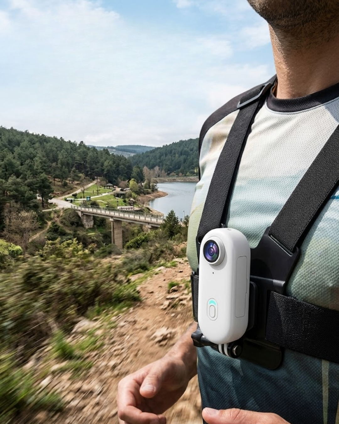 Kablosuz WiFi Spor Kamera 1080P Full HD Su Geçirmez 30 Metre Derinlik Destekli - Lisinya