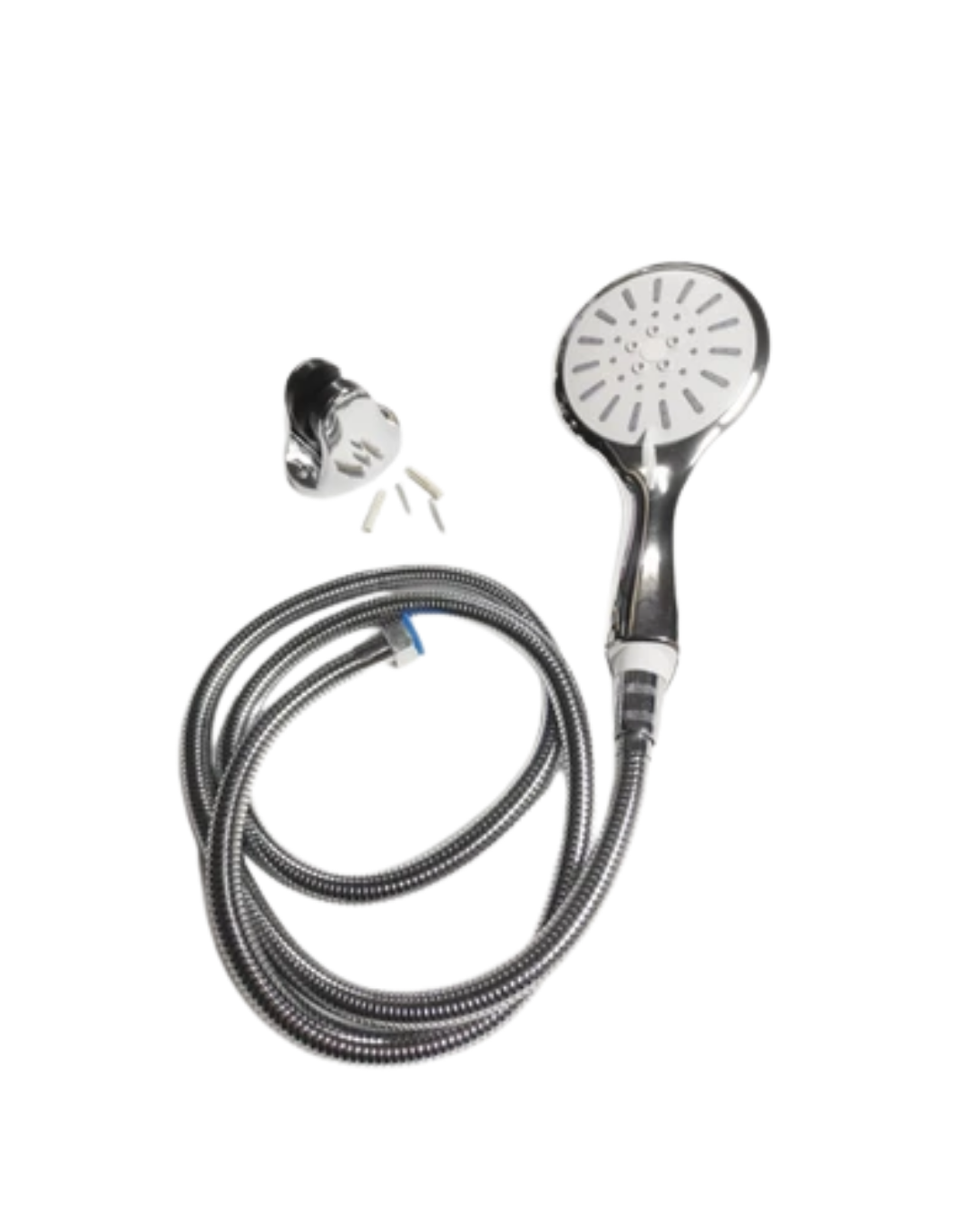 4 Fonksiyonlu Krem El Duşu Seti Spiral Hortum ve Duş Askısı - Lisinya 4 Fonksiyonlu Krem El Duşu Seti Spiral Hortum ve Duş Askısı - Lisinya
