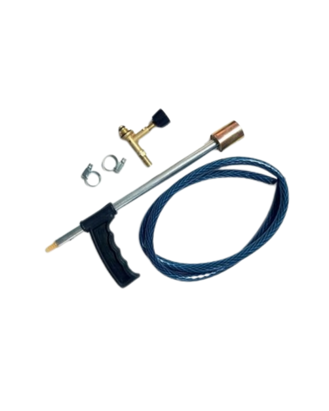 LPG Pürmüz Alev Tabancası Hortumlu Ayarlanabilir Gazlı Alev Yakıcı Kamp ve Mangal Başlatıcı - Lisinya