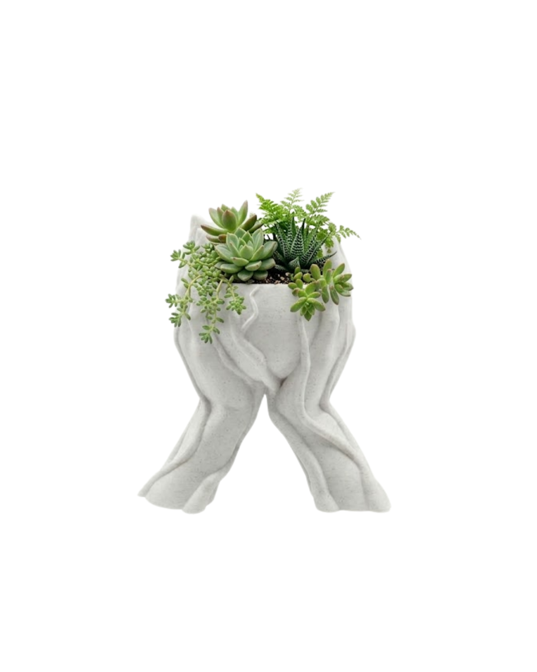 Dekoratif 3D El Tasarımlı Vazo Saksı Modern Ev Dekorasyon Aksesuarı - Lisinya Dekoratif 3D El Tasarımlı Vazo Saksı Modern Ev Dekorasyon Aksesuarı - Lisinya