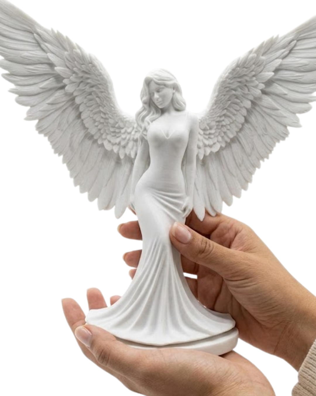 Dekoratif Melek İnsan Figürlü 3D Heykel Biblo Modern Ev Dekoru - Lisinya Dekoratif Melek İnsan Figürlü 3D Heykel Biblo Modern Ev Dekoru - Lisinya