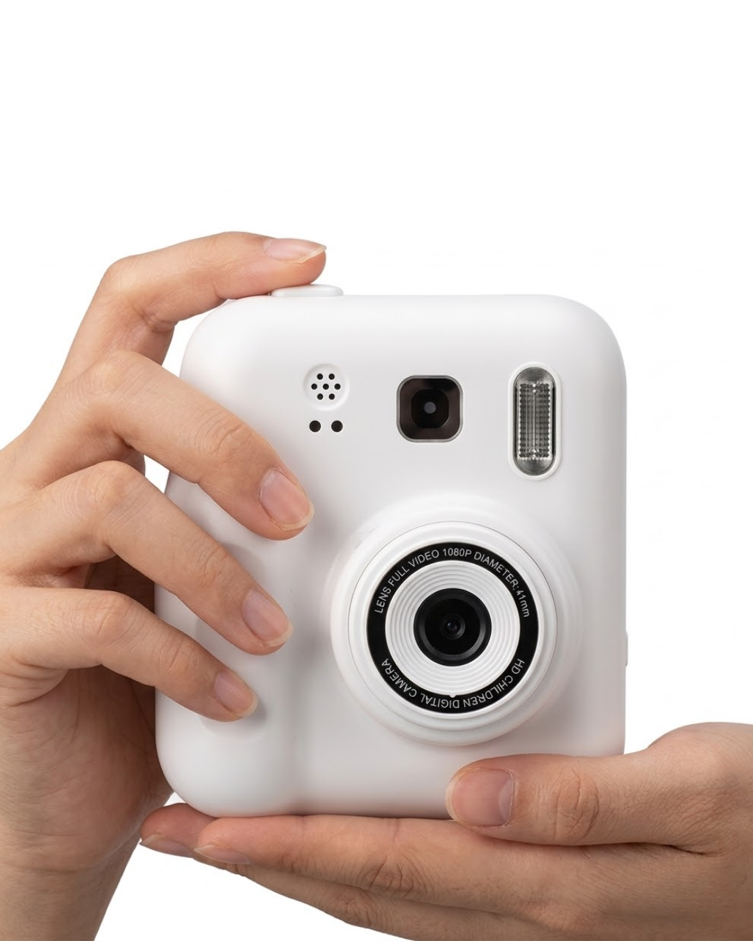 Anında Baskılı Çocuk Kamerası 4 Rulo Kağıt 5 Kalem Hediyeli Eğlenceli Set - Lisinya