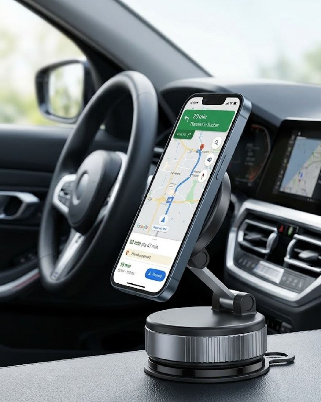 Araç İçi Manyetik Telefon Tutucu Katlanabilir Navigasyon Standı - Lisinya