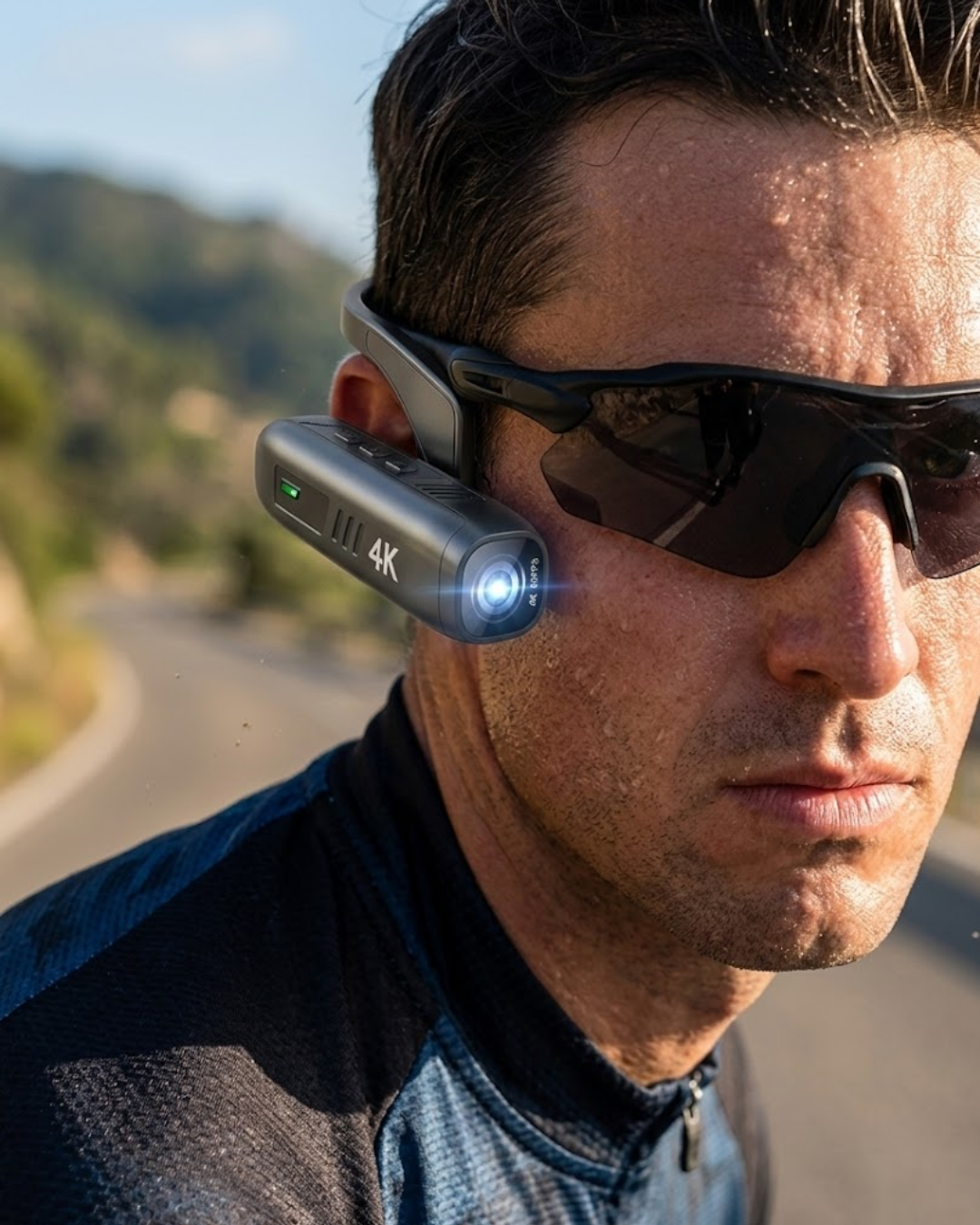 Kulak Yanı Takılabilir 4K Aksiyon Kamera 30FPS Video WiFi Uygulama Kontrol - Lisinya