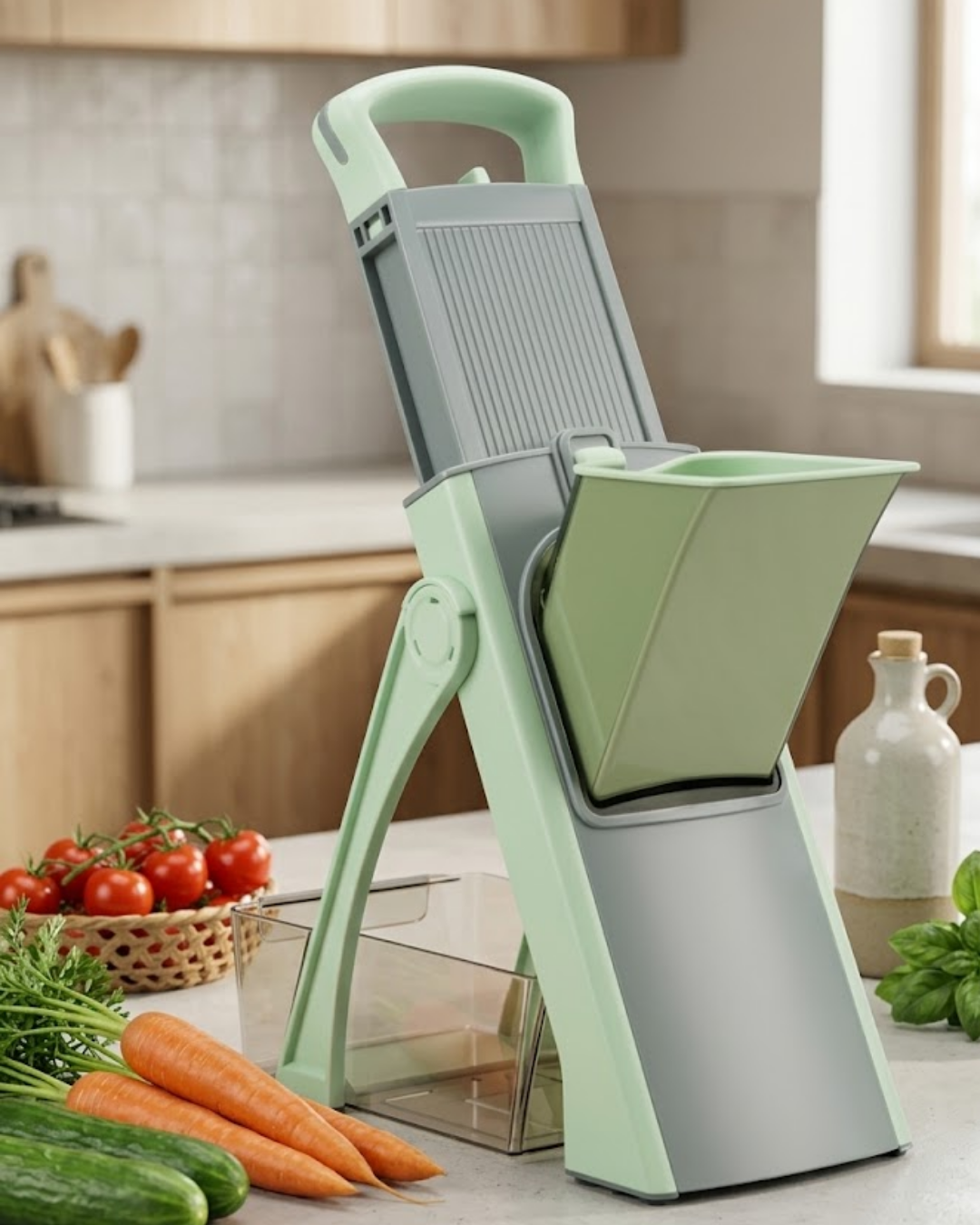 Kompakt Katlanabilir Paslanmaz Çelik Mutfak Rendesi - Lisinya Kompakt Katlanabilir Paslanmaz Çelik Mutfak Rendesi - Lisinya