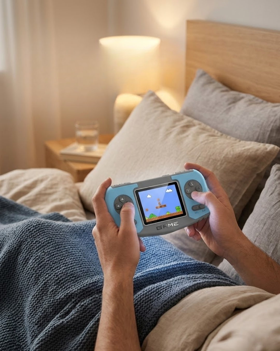 El Tipi Oyun Konsolu Dahili Retro Oyunlar TV Bağlantısı Destekli Taşınabilir Game Console - Lisinya