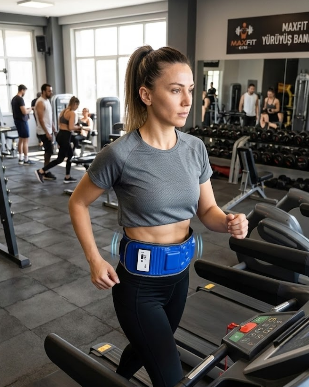 Karın Masaj Kemeri Çok Motorlu Titreşimli Bel Masaj Cihazı - Lisinya