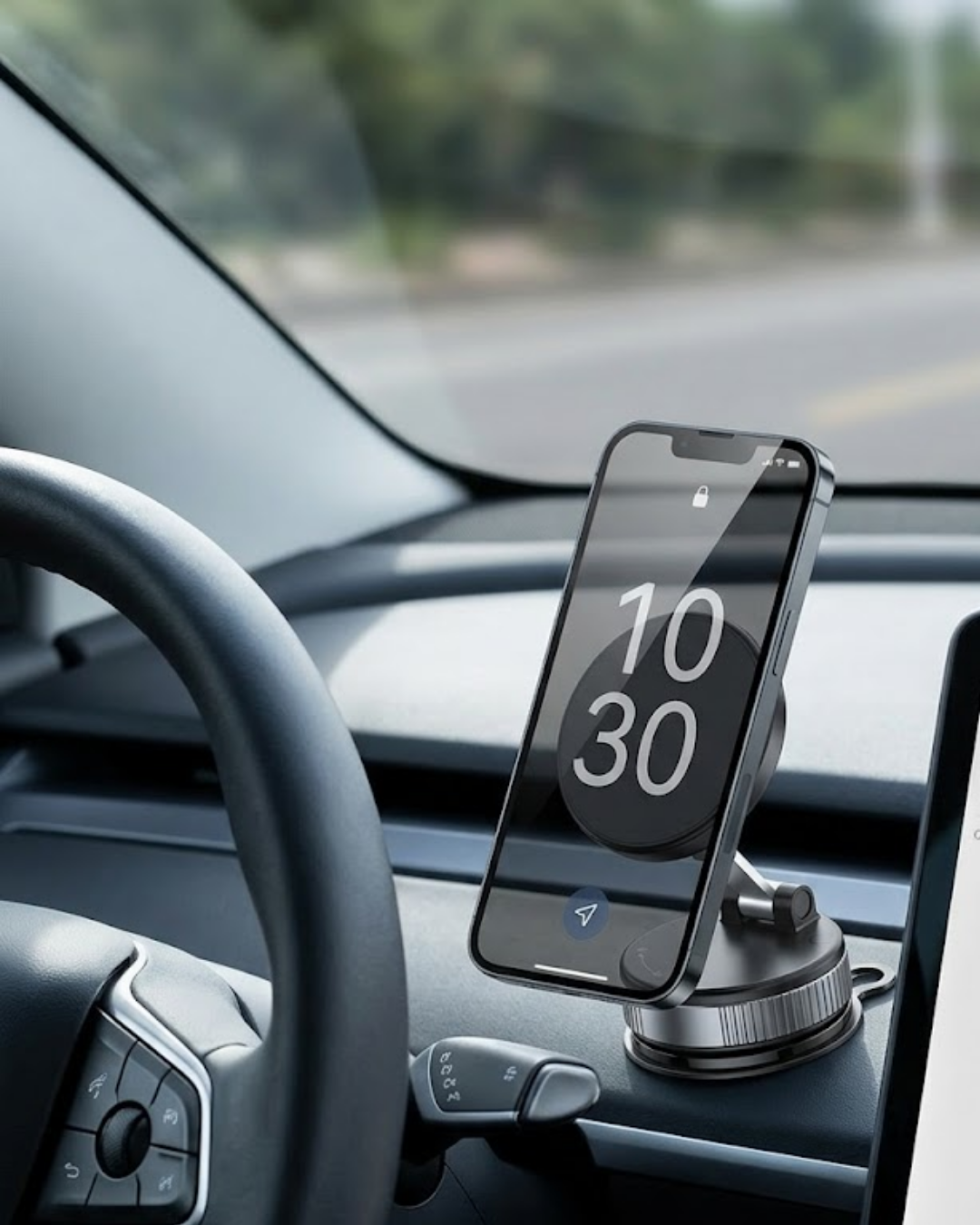 Güçlü Mıknatıslı Araç Telefon Tutucu 360 Derece Döner Stand - Lisinya Güçlü Mıknatıslı Araç Telefon Tutucu 360 Derece Döner Stand - Lisinya