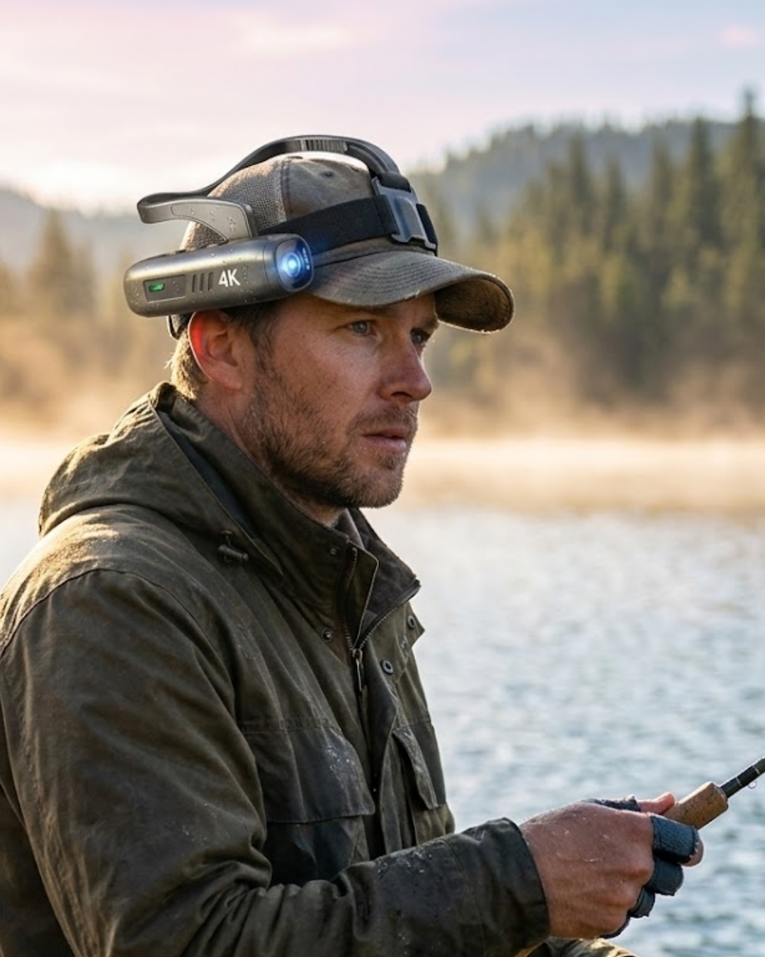 Giyilebilir 4K Video Kamera EIS 2.0 Sabitleme 120° Lens Vlog Kayıt - Lisinya