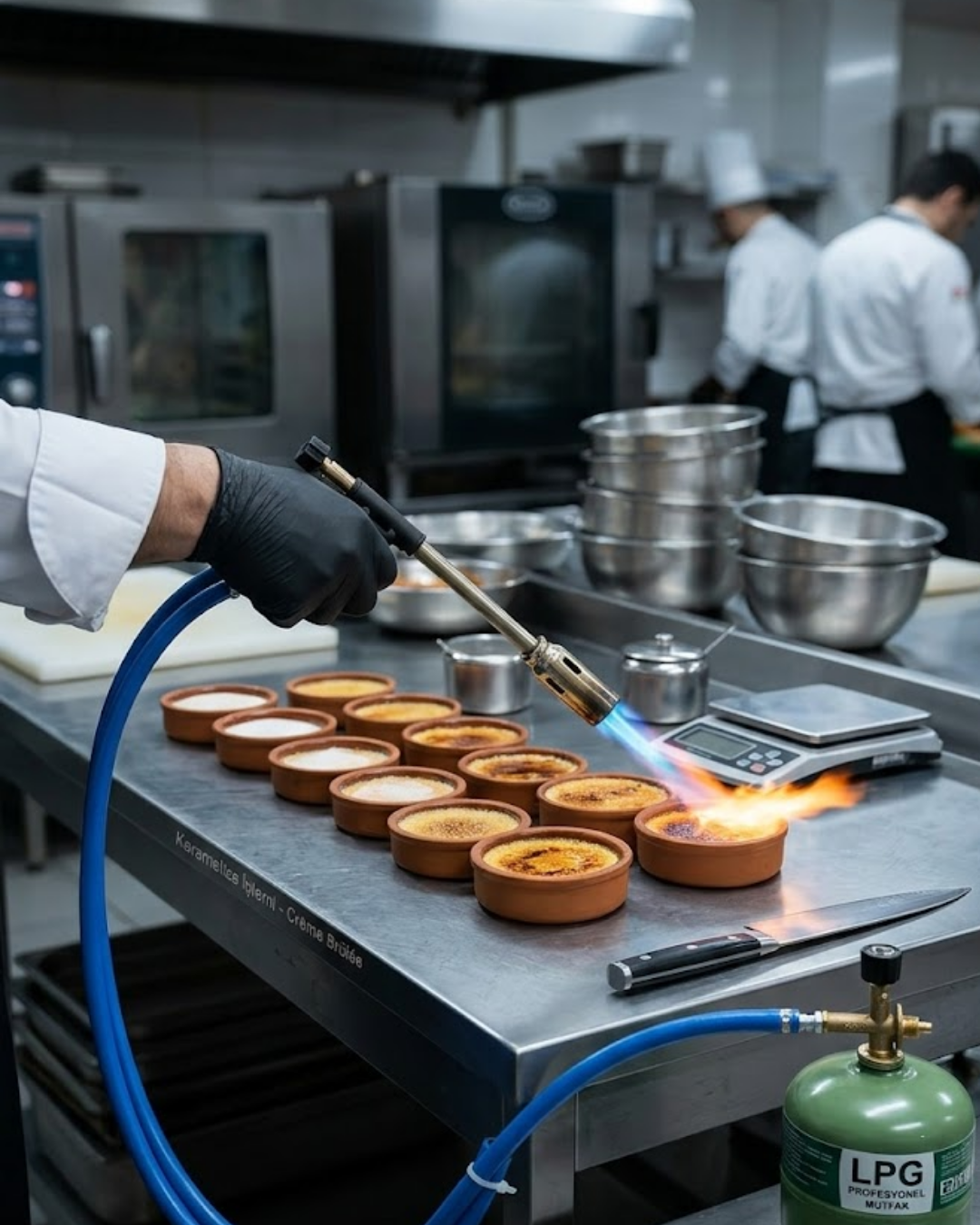 Hortumlu LPG Pürmüz Alev Tabancası Ayarlanabilir Alev Gücü Mangal Kamp ve Lehimleme Kullanımı - Lisinya