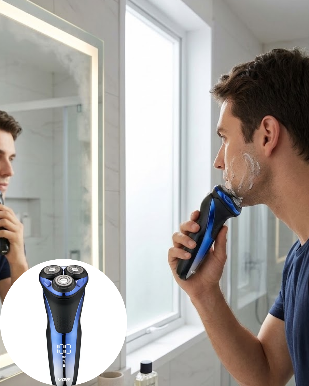 Çok Başlıklı Elektrikli Tıraş Makinesi Hassas Kesim Erkek Bakım Makinesi - Lisinya