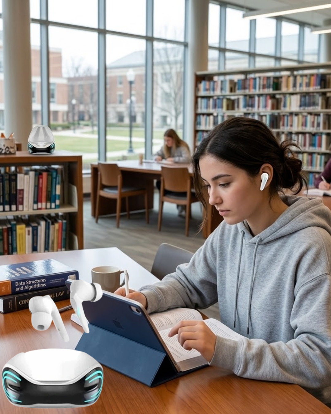 Gaming Bluetooth Kulaklık Çift Mikrofon  iPhone 11 iPhone 12 Samsung S23 Redmi Uyumlu - Lisinya