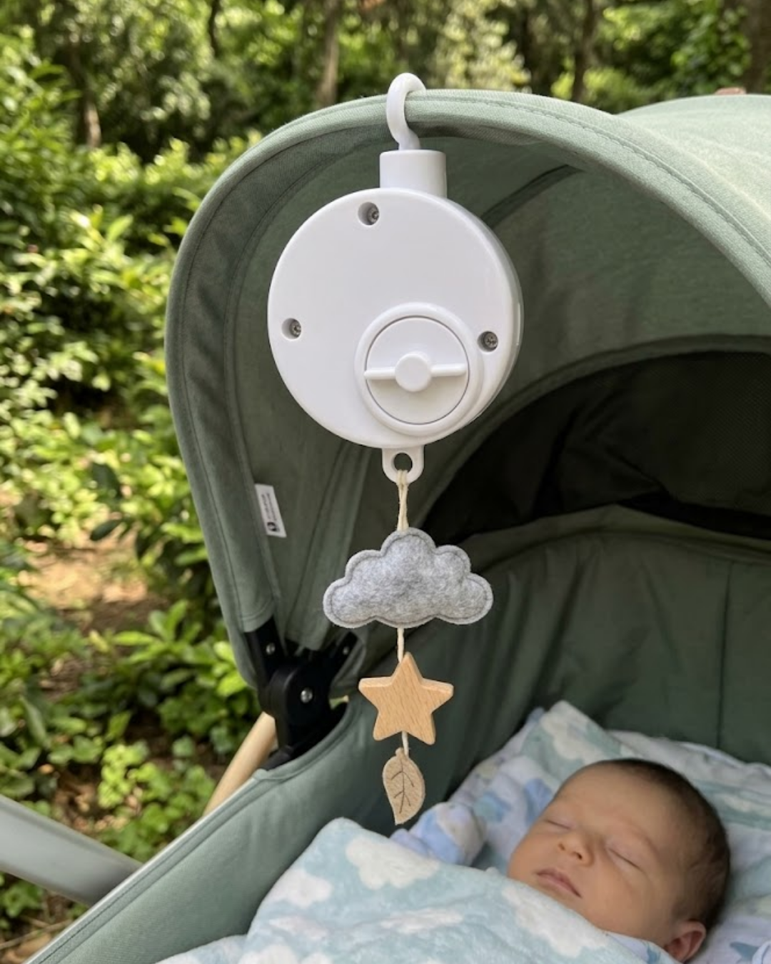 Bebekler İçin Müzikli Uyutucu Mekanik Sistemli Asılabilir Müzik Kutusu - Lisinya