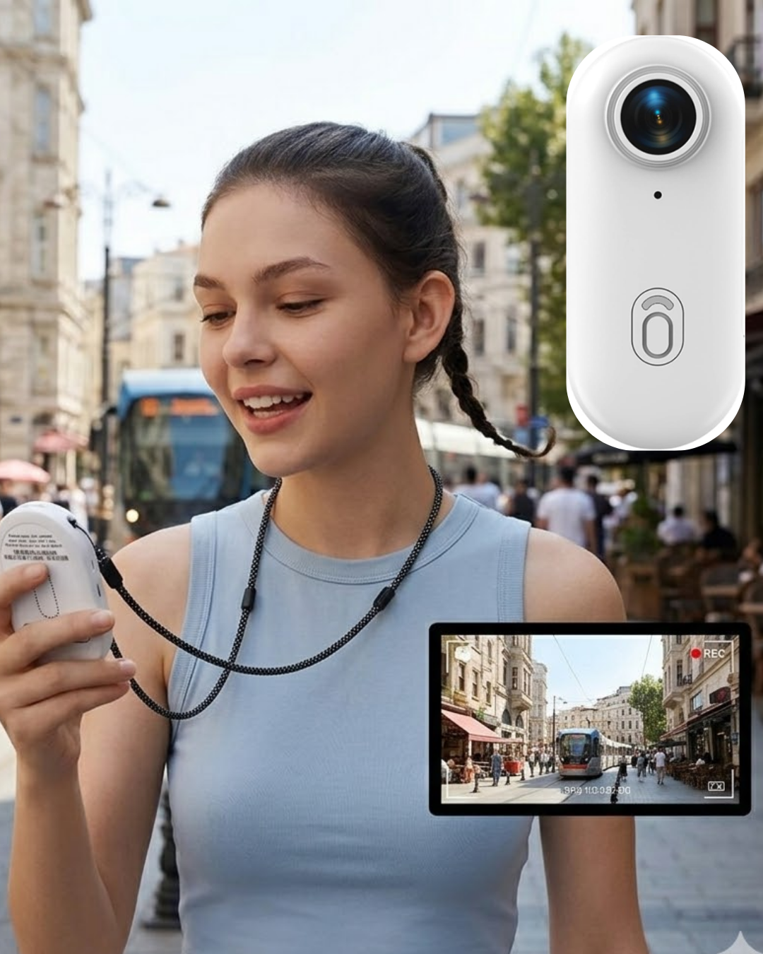 Su Altı Çekim Yapabilen Mini Kamera 30 Metre Waterproof WiFi Bağlantılı - Lisinya Su Altı Çekim Yapabilen Mini Kamera 30 Metre Waterproof WiFi Bağlantılı - Lisinya