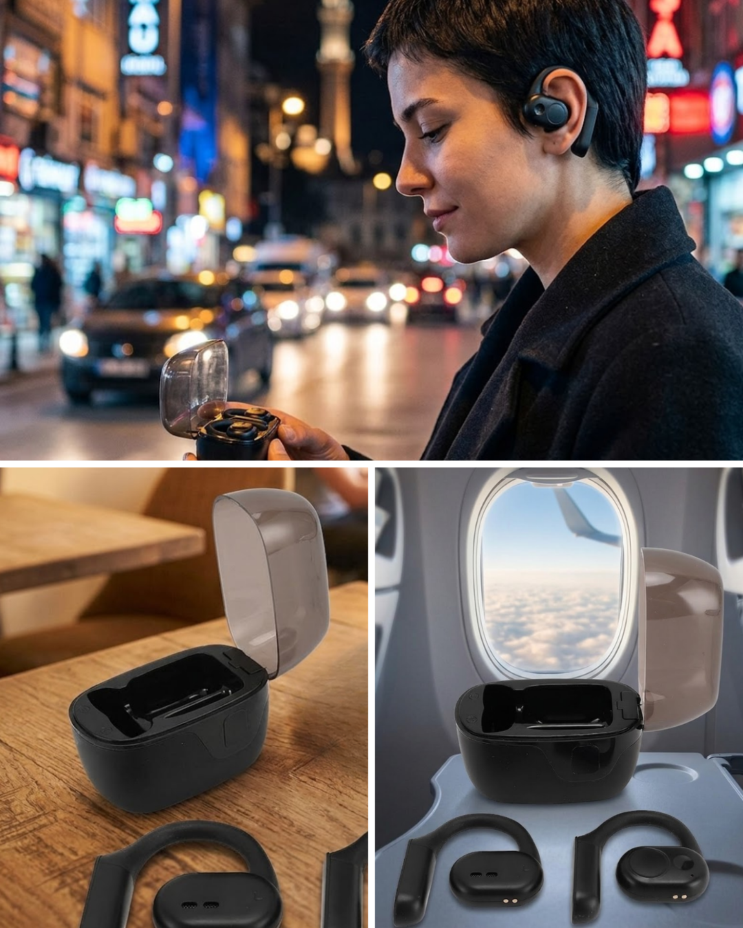 Şarj Kutulu Kablosuz Kulaklık Dokunmatik Kontrol Stereo Ses Deneyimi - Lisinya Şarj Kutulu Kablosuz Kulaklık Dokunmatik Kontrol Stereo Ses Deneyimi - Lisinya