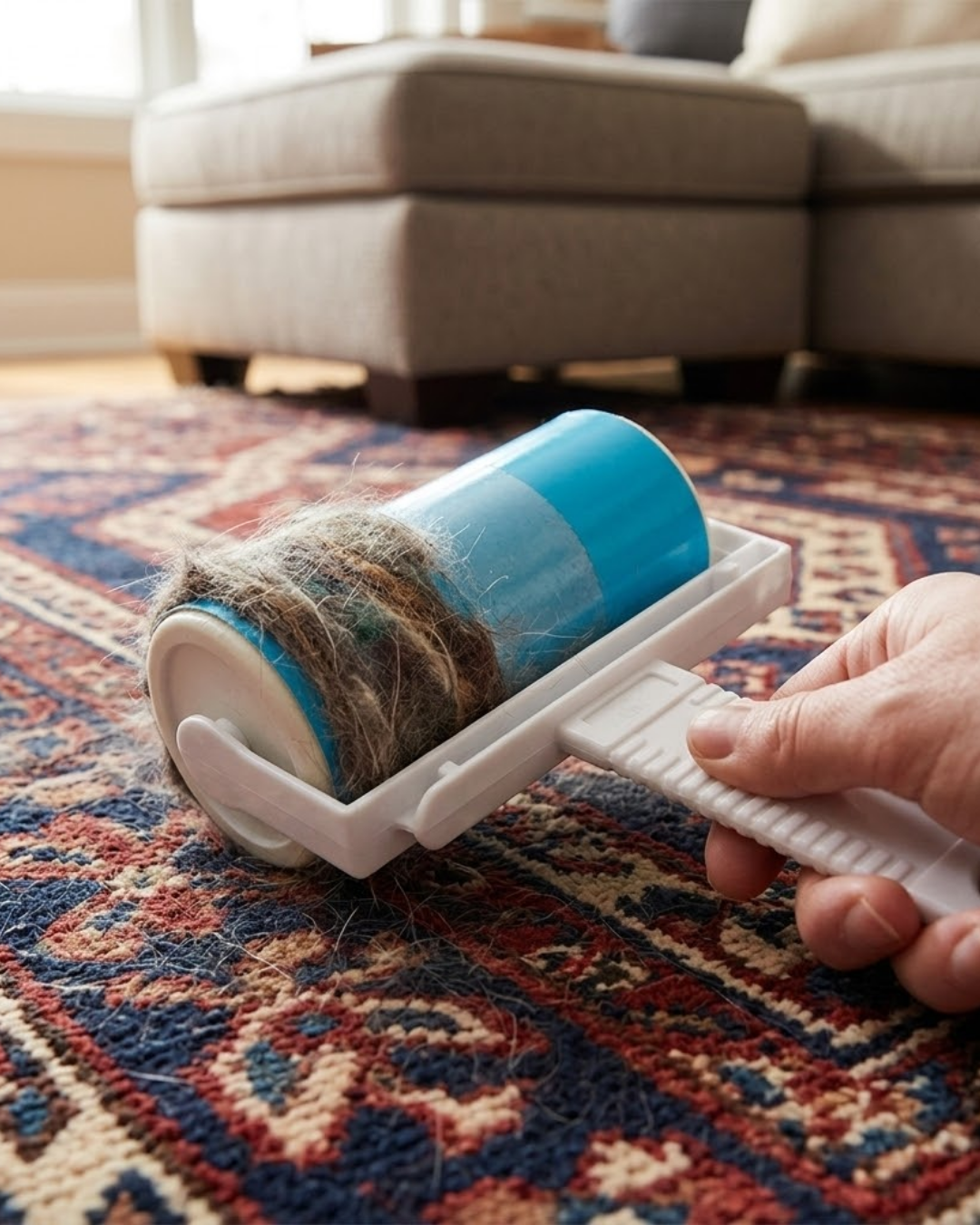 Çok Amaçlı Tüy Temizleme Rulosu Kedi Köpek Tüyü Toz ve Saç Toplama Aparatı - Lisinya