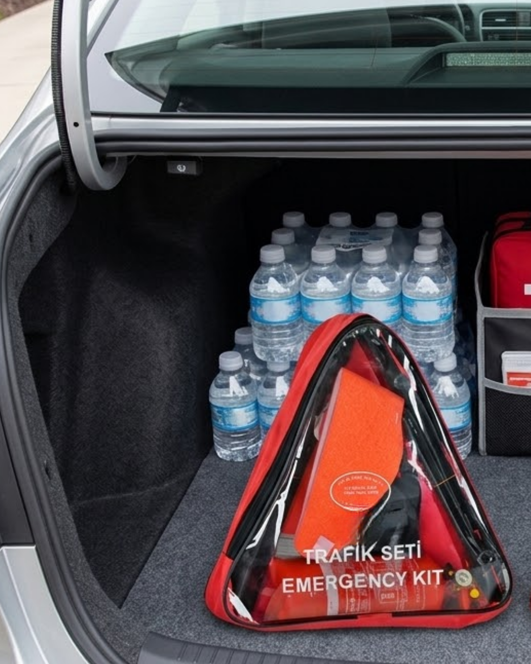 Araç İçi Güvenlik Trafik Seti Tam Donanımlı Acil Müdahale Kiti - Lisinya
