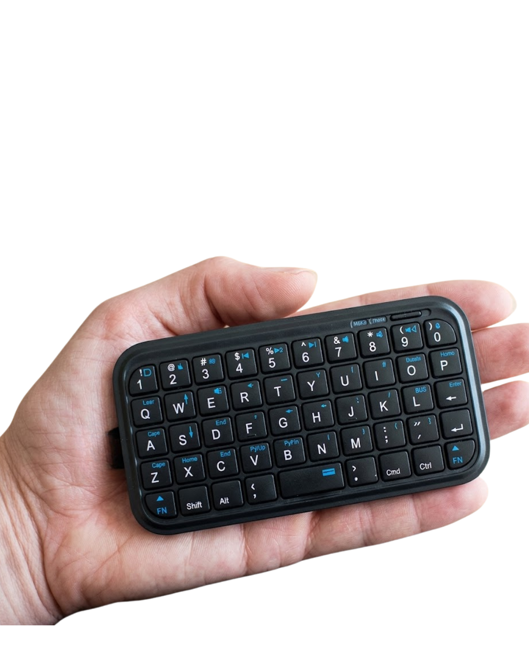 Mini Kablosuz Bluetooth Klavye USB Şarjlı Taşınabilir Klavye - Lisinya