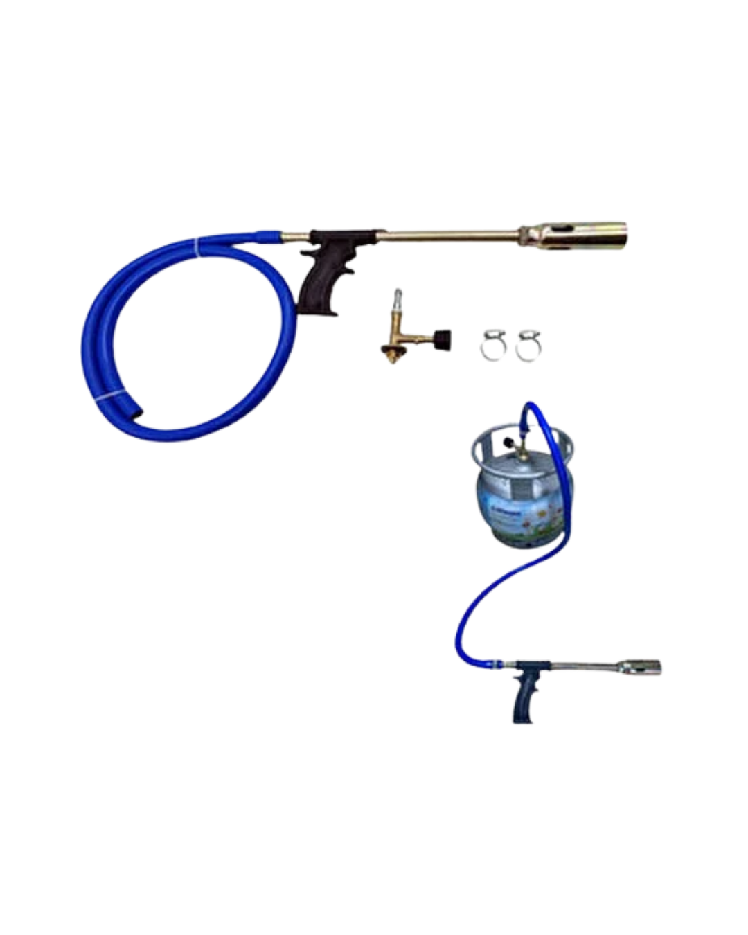 LPG Pürmüz Alev Tabancası Hortumlu Ayarlanabilir Gazlı Alev Yakıcı Kamp ve Mangal Başlatıcı - Lisinya