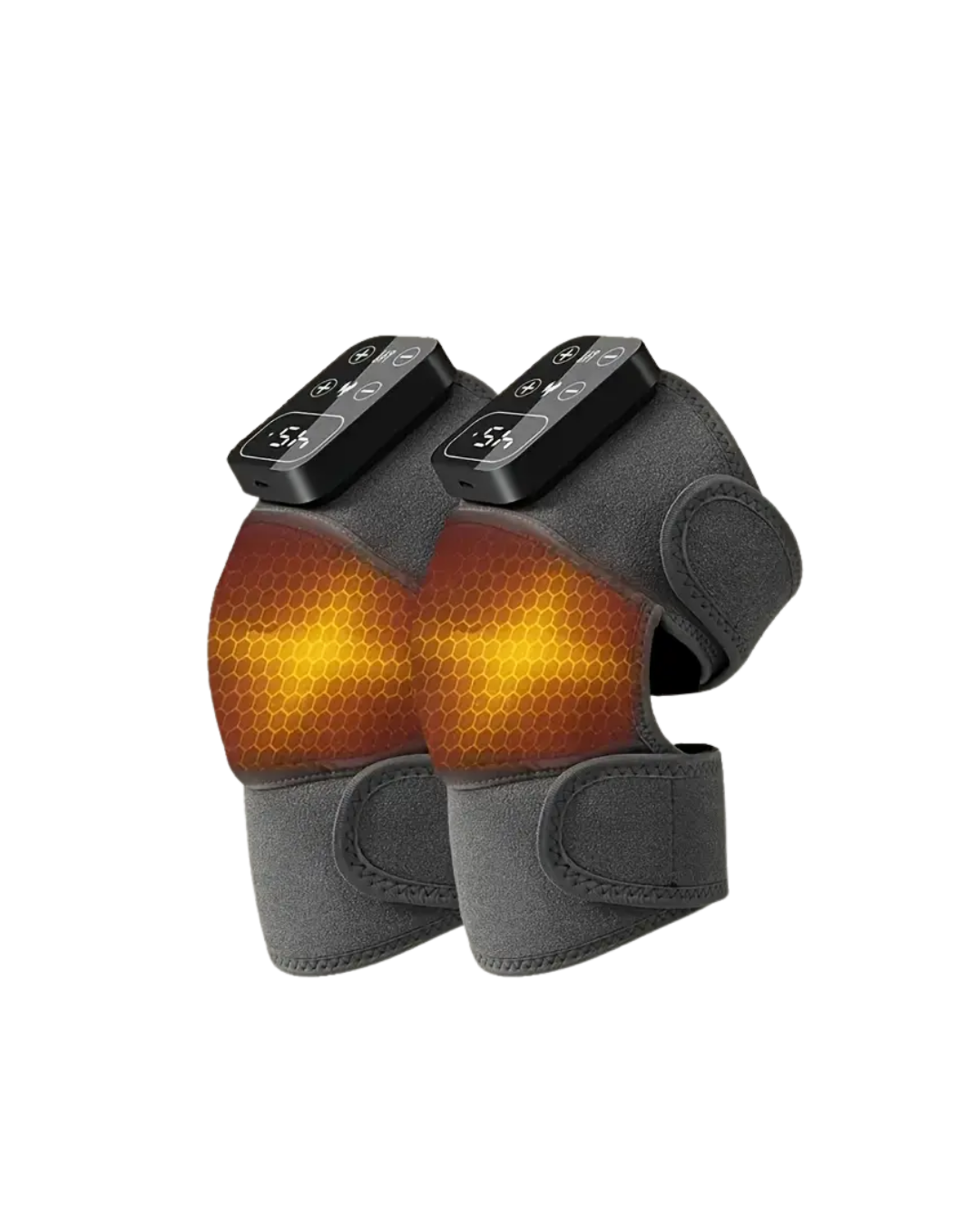 Isıtmalı Diz Omuz Dirsek Masaj Dizlik Seti Titreşimli Masaj Aleti 2 Adet - Lisinya