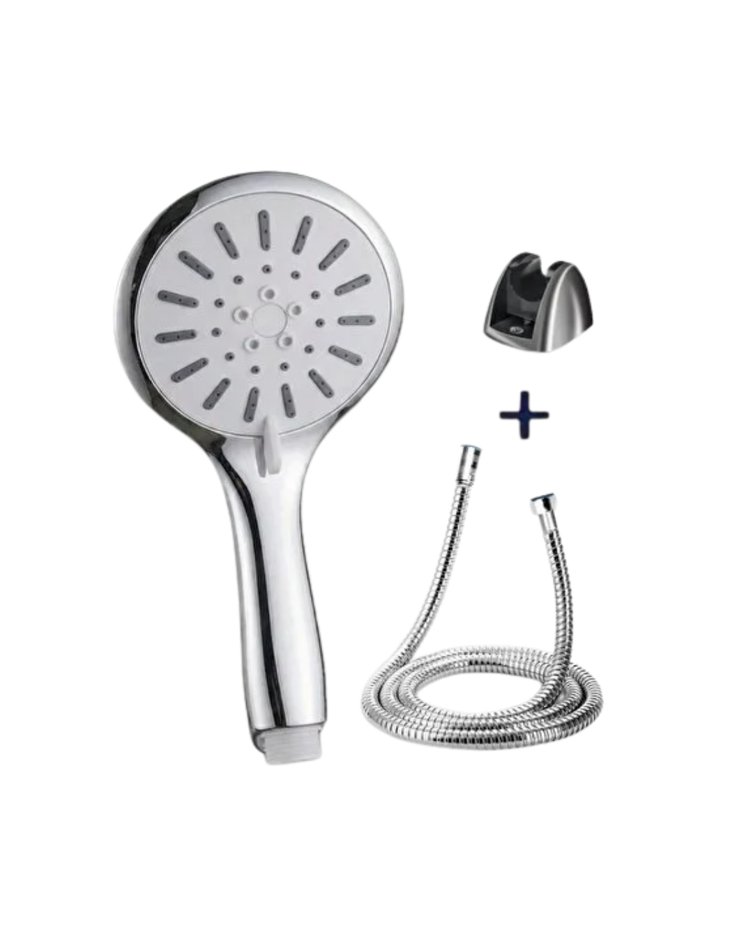 4 Fonksiyonlu Krem El Duşu Seti Spiral Hortum ve Duş Askısı - Lisinya 4 Fonksiyonlu Krem El Duşu Seti Spiral Hortum ve Duş Askısı - Lisinya