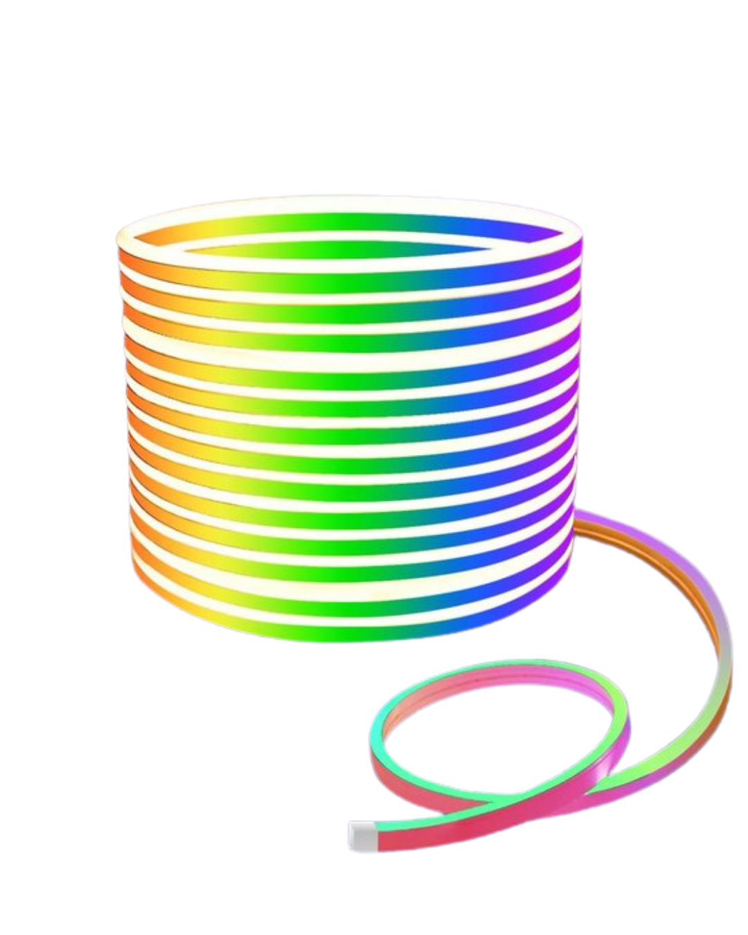 3 Metre RGB Akıllı Neon LED Şerit Işık Telefon ve Kumanda Kontrollü Ambiyans Aydınlatma - Lisinya