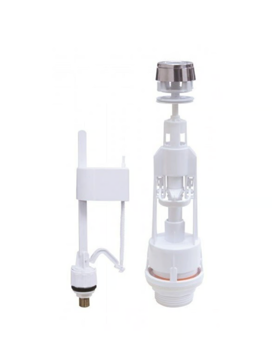 Basmalı Klozet Rezervuar İç Mekanizması Ayarlanabilir Su Seviyeli Tahliye Sistemi - Lisinya