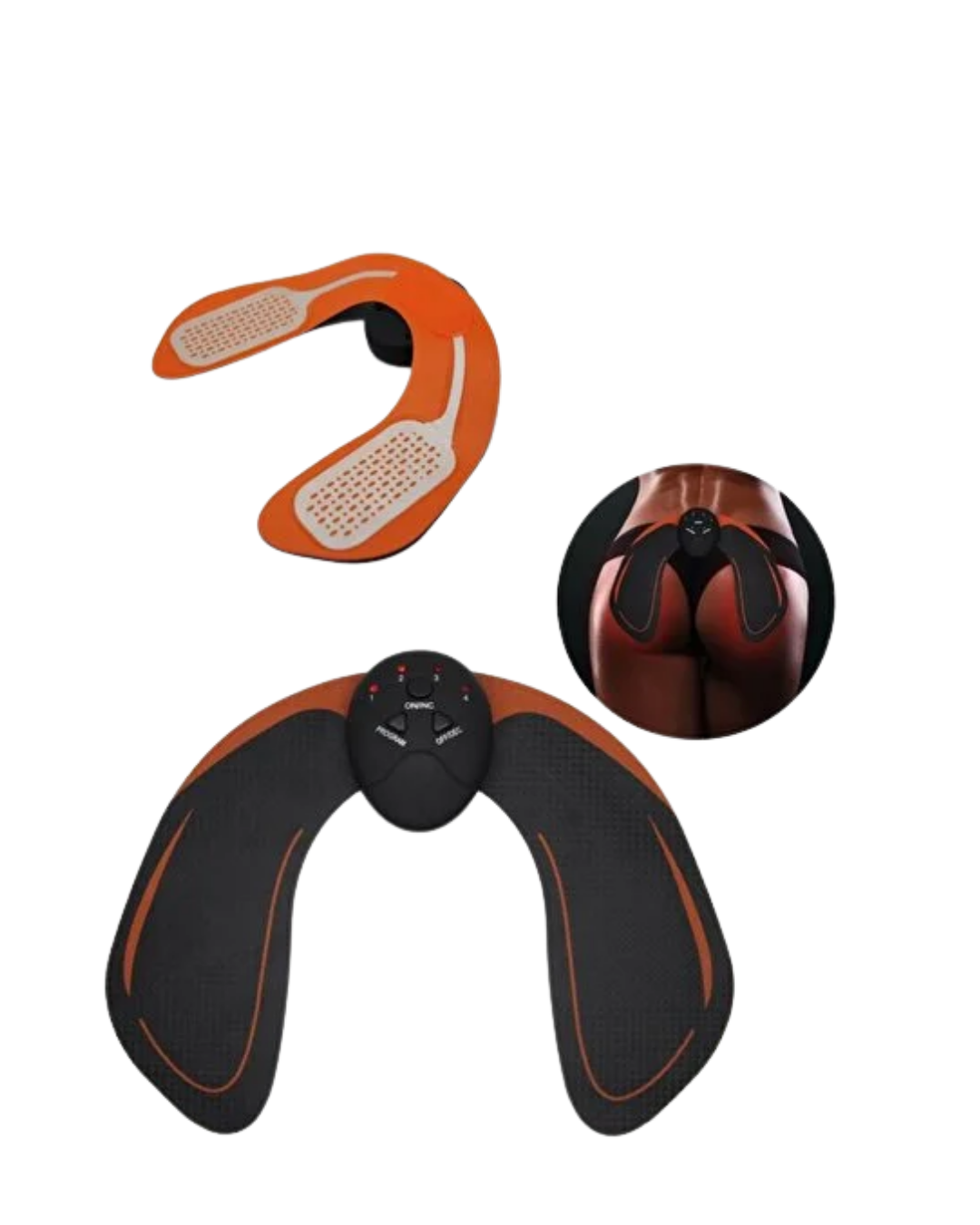 Kalça Şekillendirici EMS Kas Stimülatörü Kablosuz Spor Destekleyici Cihaz - Lisinya